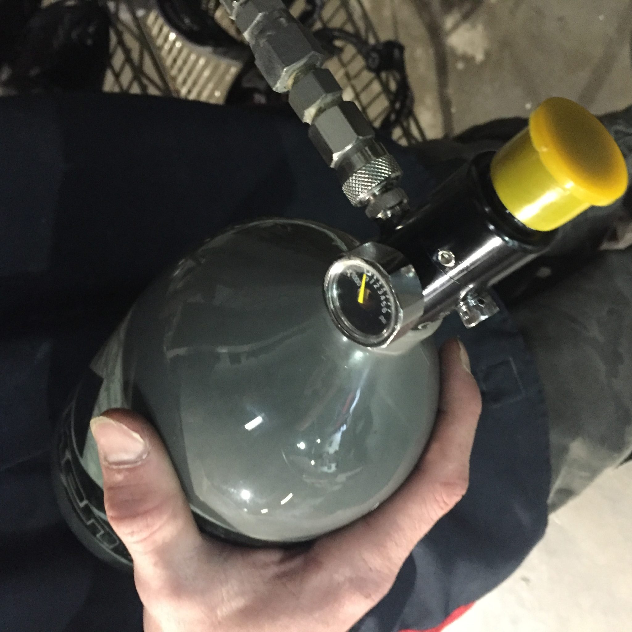 C02 and Compressed air tank refills at our Denver indoor field