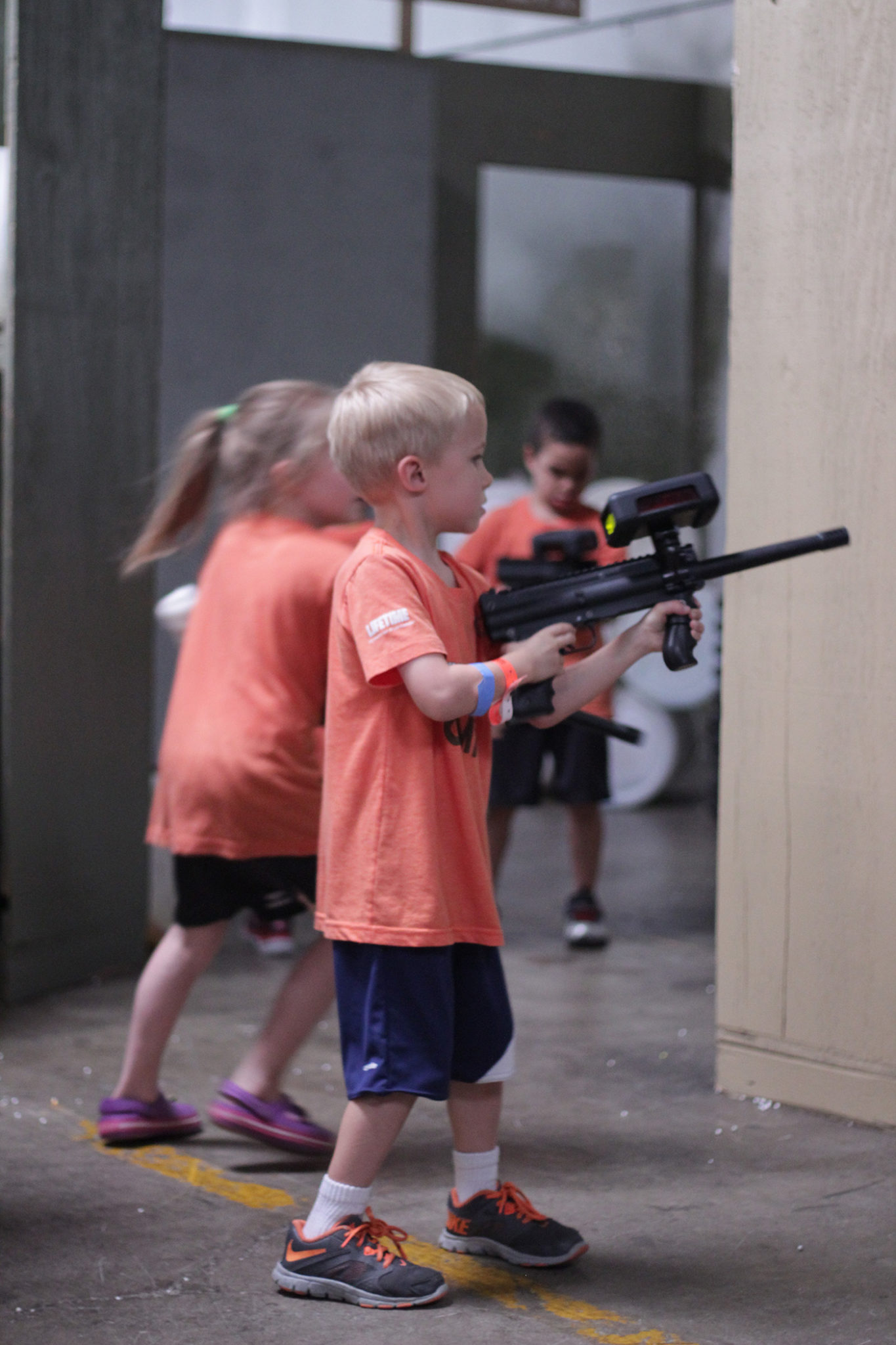 sharp image laser tag