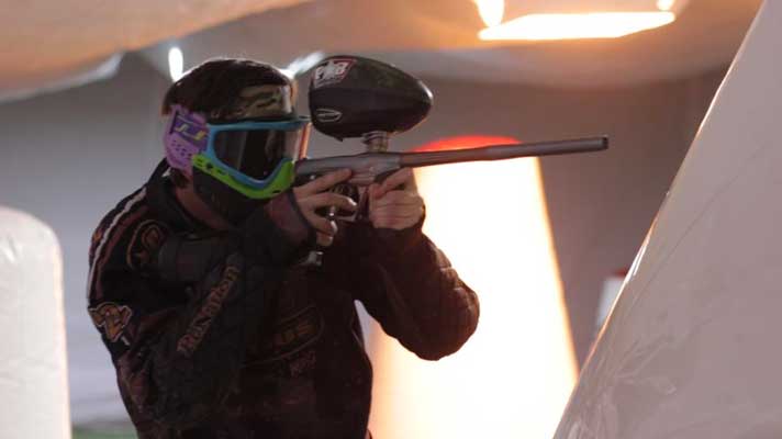 Single Person Paintball Indoor