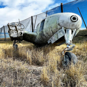 Airplane In Laser Tag Field